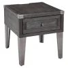 Todoe End Table In Gray