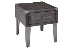 Todoe End Table In Gray