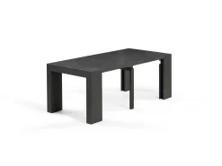 Transformer Extendable Dining Table, 4 Chairs & Bench In Scandinavian Oak