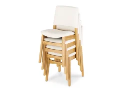 Transformer Extendable Dining Table & 4 Chairs In Scandinavian Oak