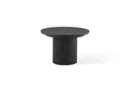 Transformer Round Extendable Dining Table & 4 Chairs In Scandinavian Oak