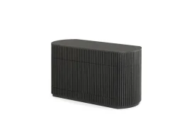 Transformer Round Server In Scandinavian Oak