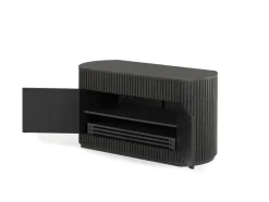 Transformer Round Server In Scandinavian Oak