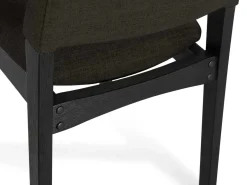 Transformer Stackable Side Chair In Scandinavian Oak & Creamy