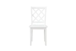Trellis Side Chair In White