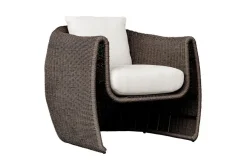 Tropic Outdoor Lounge Chair In Brown