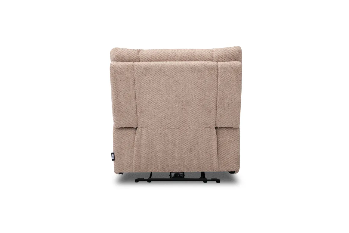Tucker 2 Power Theater Recliner W/ Immersive Sound In Light Brown