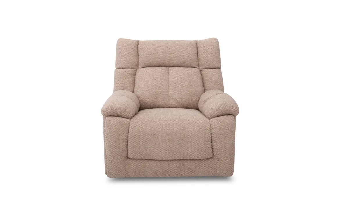 Tucker 2 Power Theater Recliner W/ Immersive Sound In Light Brown
