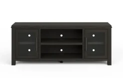 Tybee Media Console In Natural, 85 Inch