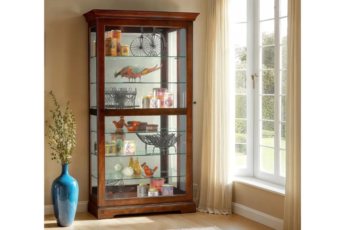 Tyler Curio Cabinet In Auburn