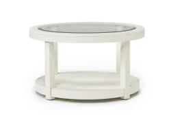 Urban Round Coffee Table In White