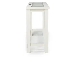 Urban Sofa Bar Table W/ 3 Stools In White