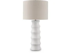 Veraleigh Floor Lamp In White