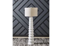 Veraleigh Floor Lamp In White