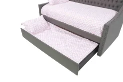 Veronica Daybed W/ Trundle In Gray, Twin