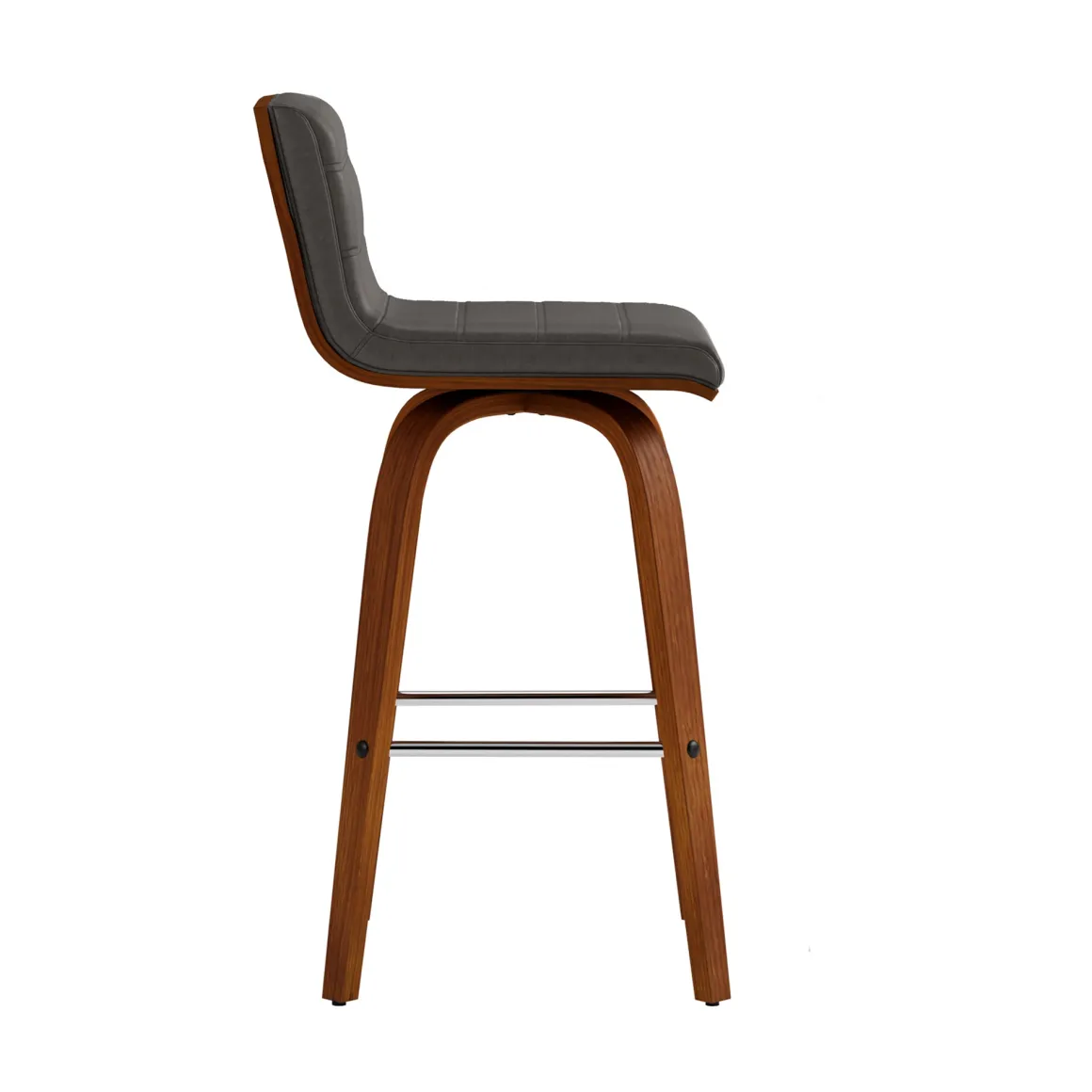 Viena Counter Height Stool In Gray