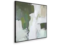 Vinick Wall Art In Green/Gray/White