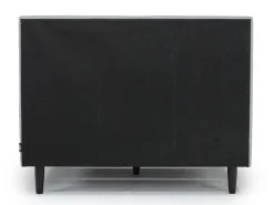 Vista Upholstered Adjustable Foundation Bed In Charcoal, Full