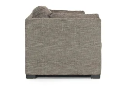 Vivian Full Sleeper Loveseat In Gray Fabric