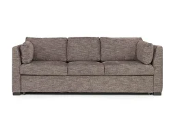Vivian Queen Pullout Sofa & Full Pullout Loveseat In Gray Fabric