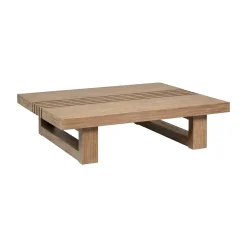 Vivid Outdoor Coffee Table In Brown