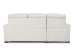 Waitsfield Full Pullout Sofa Chaise In Gray, Left Facing