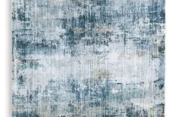 Wallney Medallion Rug In Multi, 5’ X 7’