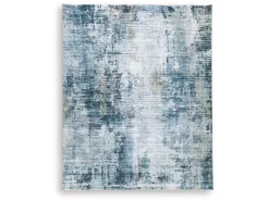 Wallney Medallion Rug In Multi, 5’ X 7’