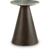 Waltnor Accent Side Table In Warm Brown