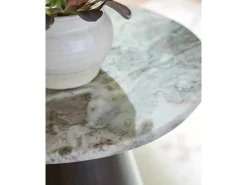 Waltnor Accent Side Table In Warm Brown