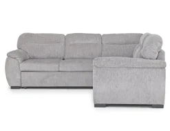 Wanda Full Tux Sleeper Sectional W/ Storage In Gray, Right Facing