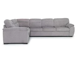 Wanda Queen Tux Sleeper Sectional W/ Drop Table In Gray, Right Facing