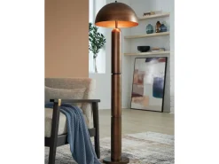 Wendfield Table Lamp In Antique Copper