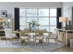 White Oak Dining Table In Butternut