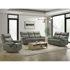 Wildcat Reclining Sofa & Loveseat In Aviarah Gray