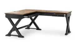 Wildenauer Office Desk In Black/Brown