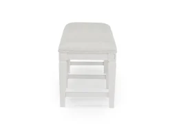 Willowbrook Dining Bench In Pebble