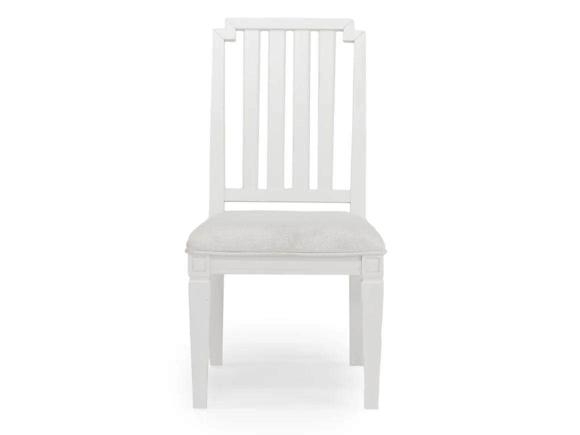 Willowbrook Dining Table & 4 Chairs In Pebble, Slat