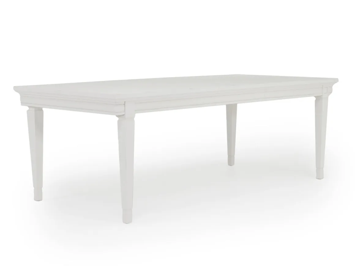 Willowbrook Dining Table & 4 Chairs In Pebble, Slat