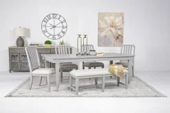 Willowbrook Dining Table In Egg Shell White