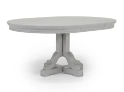 Willowbrook Round Dining Table, 4 Chairs & Bench In Pebble