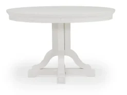 Willowbrook Round Dining Table & 6 Chairs In Pebble