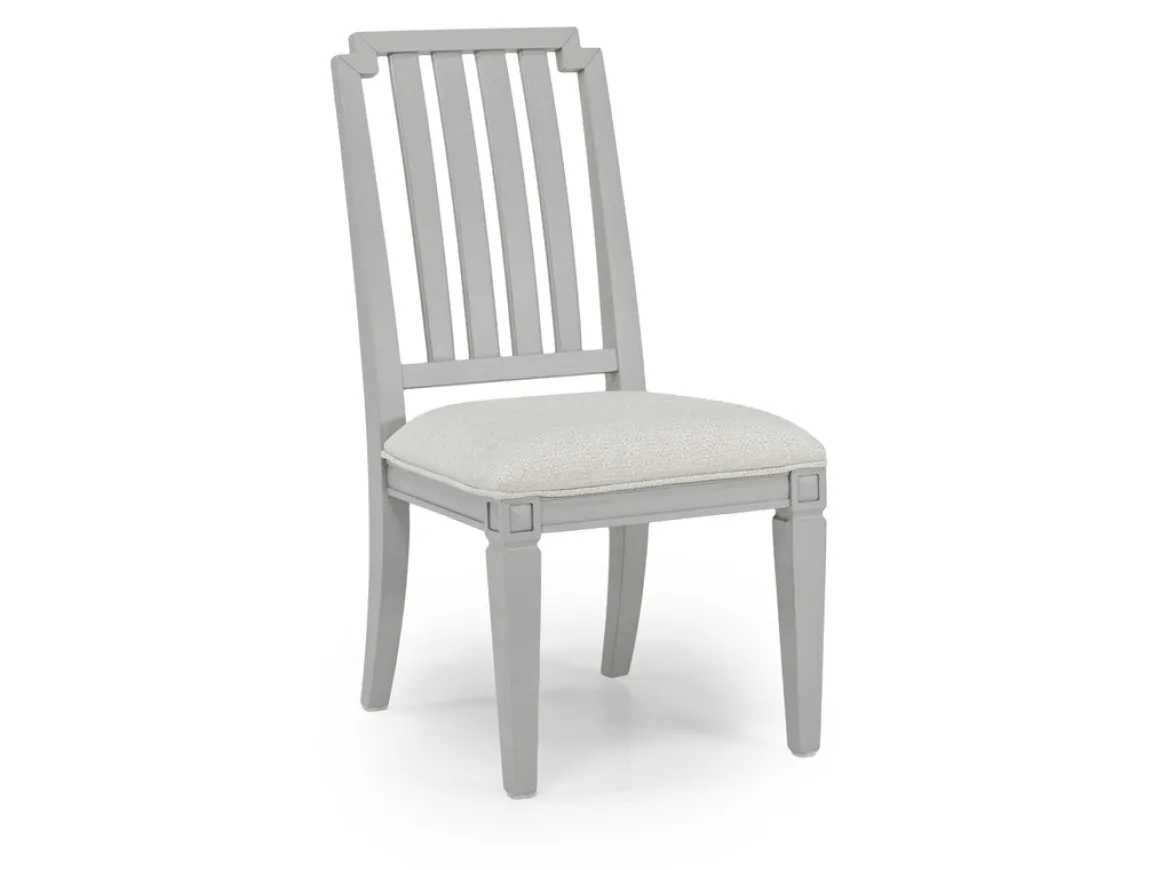 Willowbrook Side Chair In Pebble, Upholstered