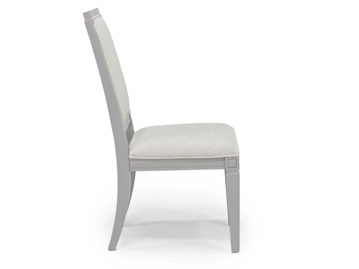 Willowbrook Side Chair In Pebble, Upholstered