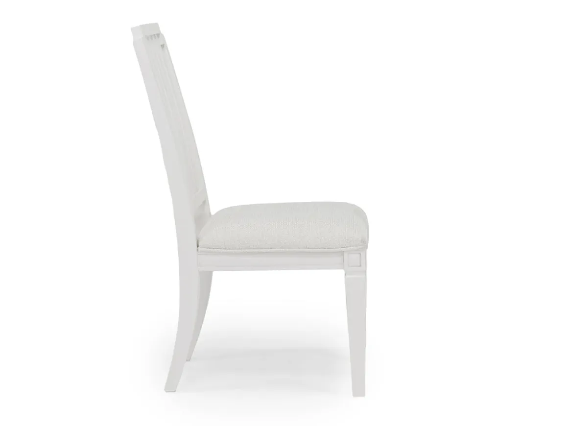 Willowbrook Side Chair In Pebble, Upholstered