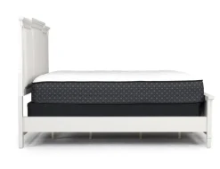 Willowbrook Upholstered Panel Bed In Pebble, Queen