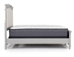 Willowbrook Upholstered Panel Bed In Pebble, Queen