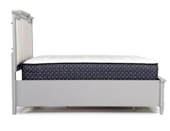 Willowbrook Upholstered Panel Bed In Pebble, Queen
