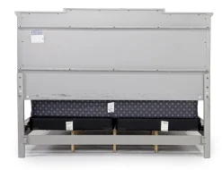 Willowbrook Upholstered Panel Bed In Pebble, Queen