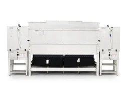 Willowbrook Upholstered Wall Bed In Pebble, Queen